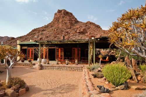Namtib Desert Lodge buitenkant